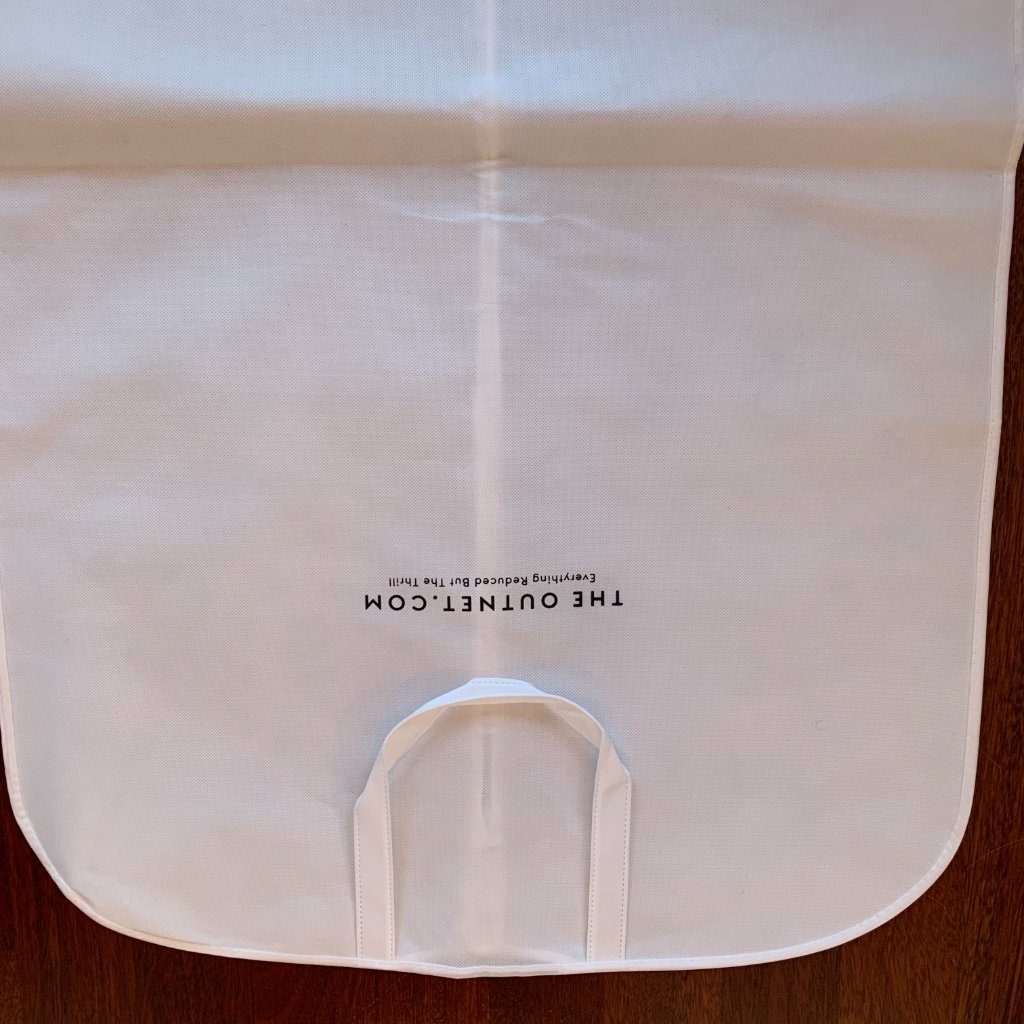 The Outnet White Garment Bag — image 2 of 3